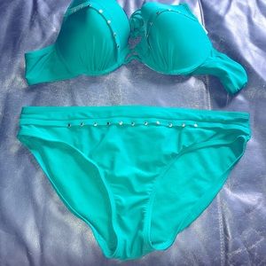 Two piece bathing suit